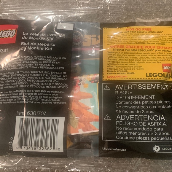 LEGO MONKIE KID: Monkie Kid's Delivery Bike (30341) - Picture 4 of 4